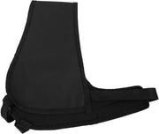 Pattino Sportivo da Spalla per Attività All'aperto Protezione Shockproof Ripercussione Paracadute di Protezione Pads per Palestra - Nero - Grande
