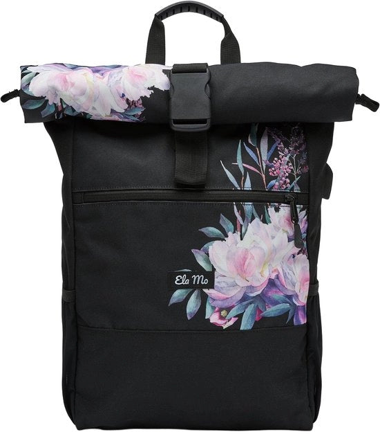 Borsa da donna | Progettata con cura | Per università, viaggi, tempo libero e lavoro | Con tasca per laptop e sacchetto antidiefalazione | Bellezza nella notte