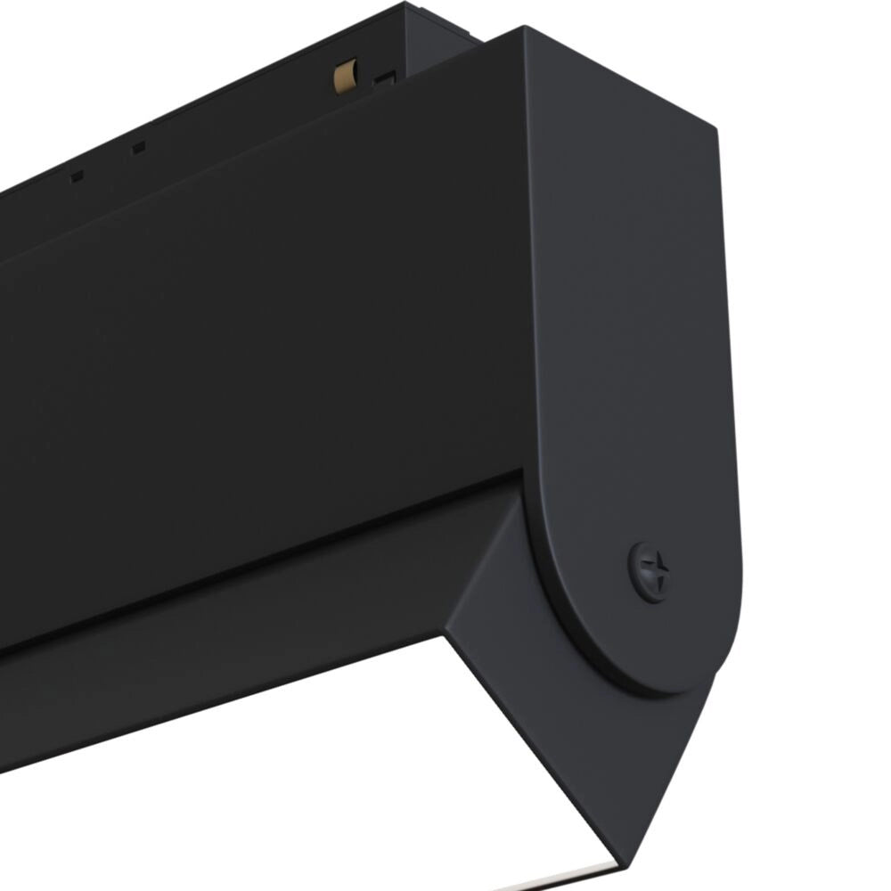 Base Di Illuminazione Basic Per Binario Moderno Alluminio Nero 10W Luce Naturale