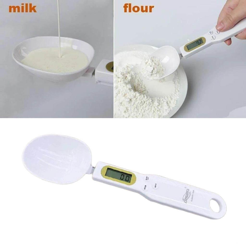 CUCCHIAIO BILANCIA BILANCINO DIGITALE DI PRECISIONE DA CUCINA 0.1 - 500G GRAMMI