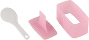 Accessorio per cucina per preparazione sushi con rivestimento antiscivolo e cucchiaio per riso