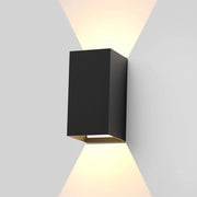 ZMH Moderna lampada da parete a LED per esterni con luce verso l'alto e verso il basso per camera da letto e corridoio