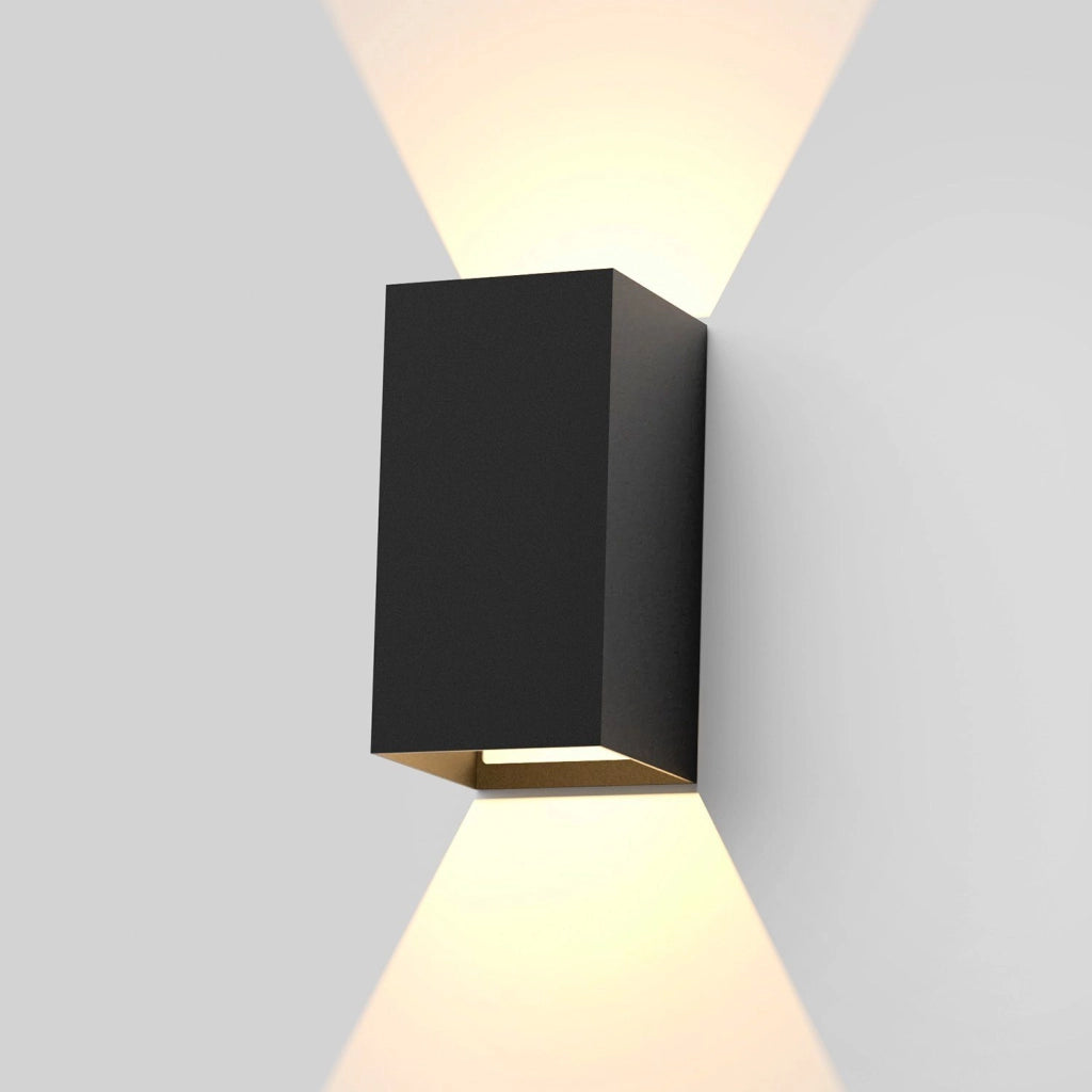 ZMH Moderna lampada da parete a LED per esterni con luce verso l'alto e verso il basso per camera da letto e corridoio