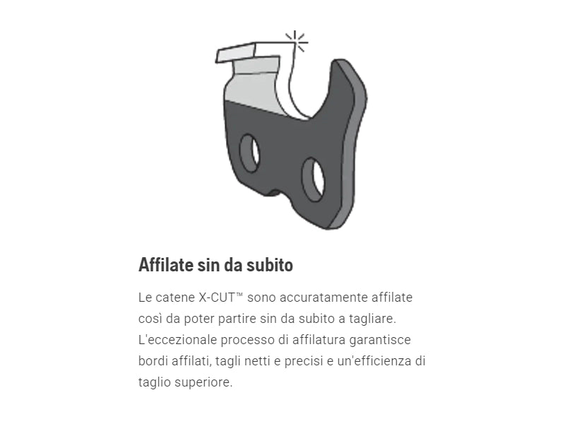Catena Husqvarna H00 1/4 1,3 mm per potatore asta 530iPT5 - 60E