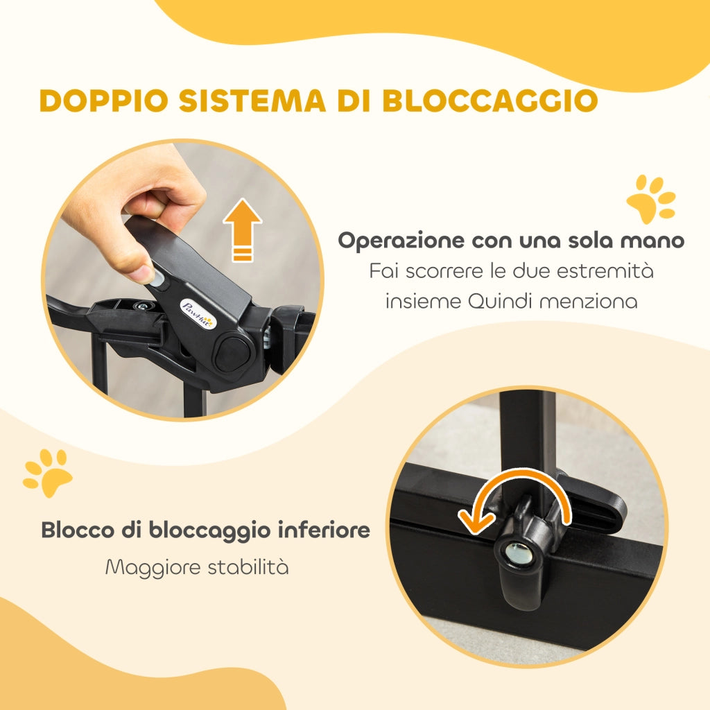 Cancellino per Cani Regolabile ¨C zephmum ¨C Nero, 74-80x104 cm