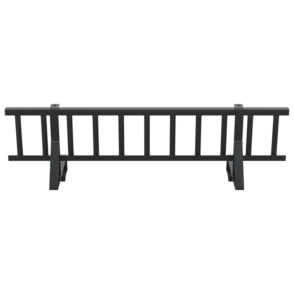 Guardia per neve sul tetto Nero 300 x 29,5 x 34,5 cm Acciaio