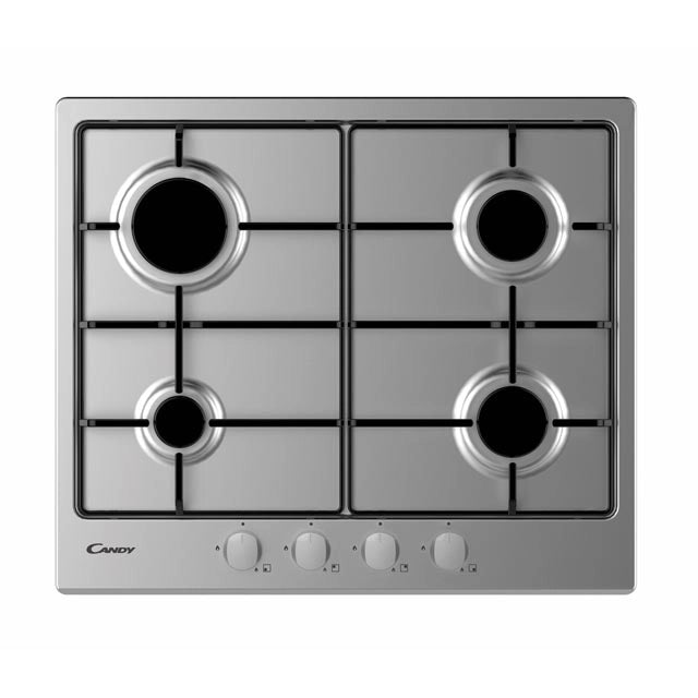 Candy Idea CHW6BRX Acciaio inox Da incasso 60 cm Gas 4 Fornello(i)