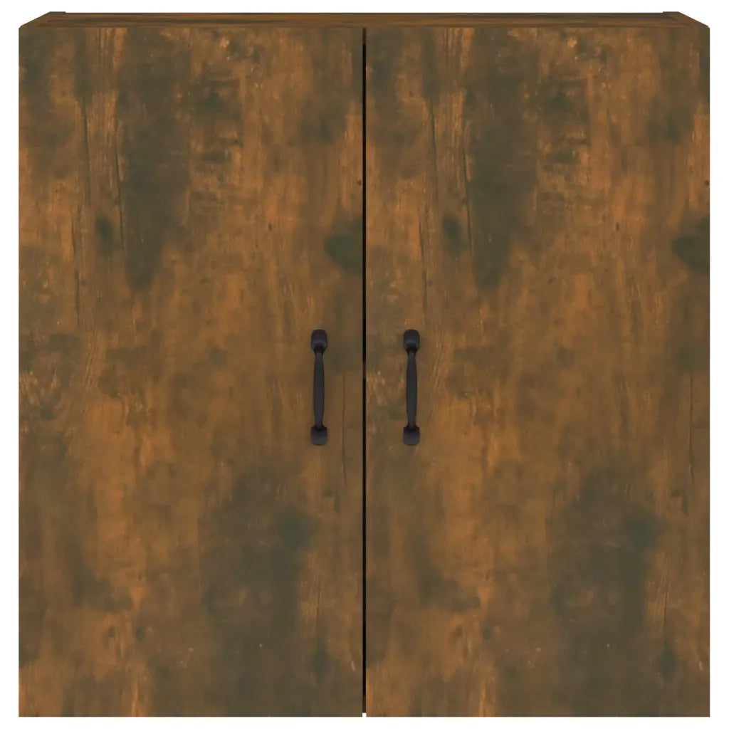 Mobile Pensile Rovere Fumo 60x31x60 cm Legno Multistrato 817594