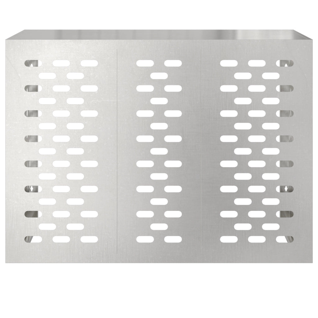 Copertura Aria Condizionata 110x50x80 cm Acciaio Inossidabile