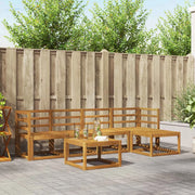 Set di divani da esterno 6 pcs Naturale