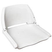 Sedile pieghevole per barca in materiale sintetico bianco 521 x 457 x 408 mm 03_0008278