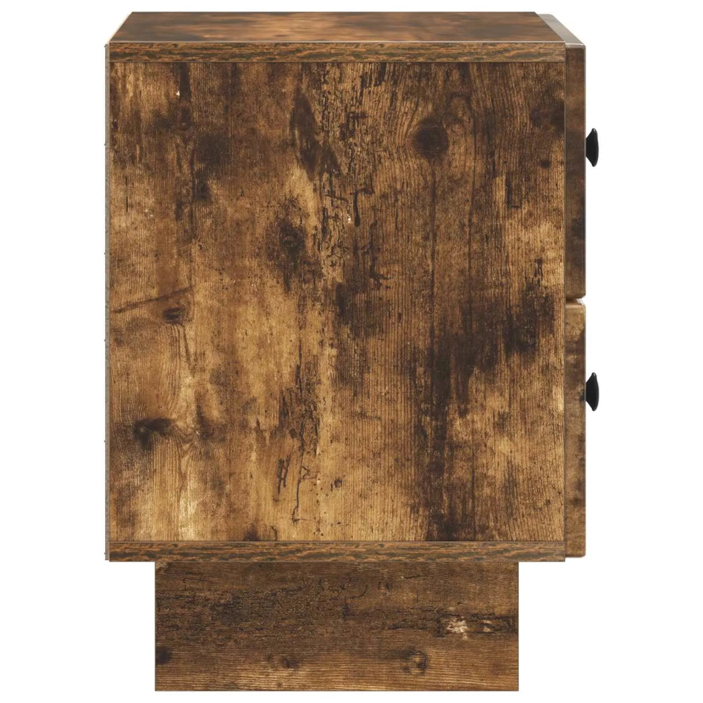 Armadio da Notte con cassetto Rovere Fumo 43 x 34,5 x 47,5 cm 893845