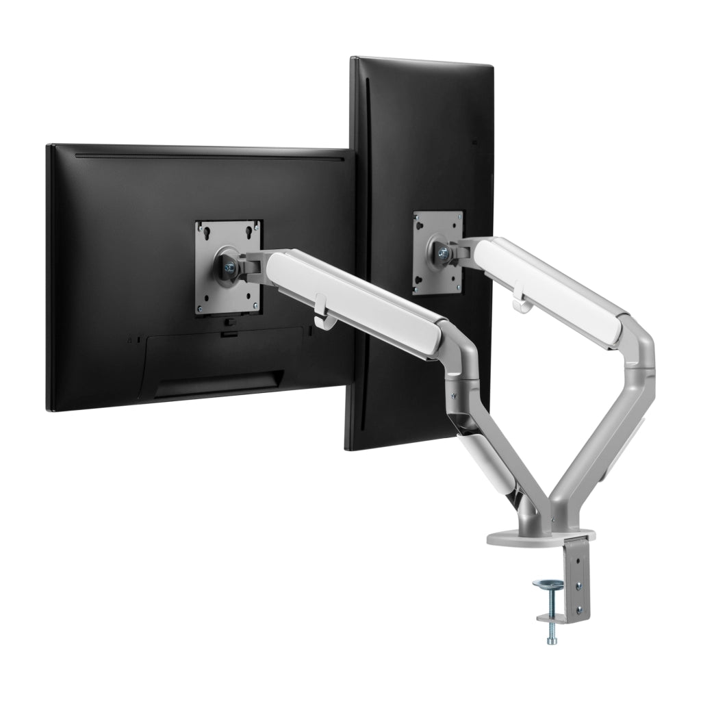 Bracci Monitor Selbu per Scrivania Supporto Doppio pro.tec