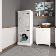 Vertical Washing Machine and Dryer Cabinet in Kit Model Double solid and durable.