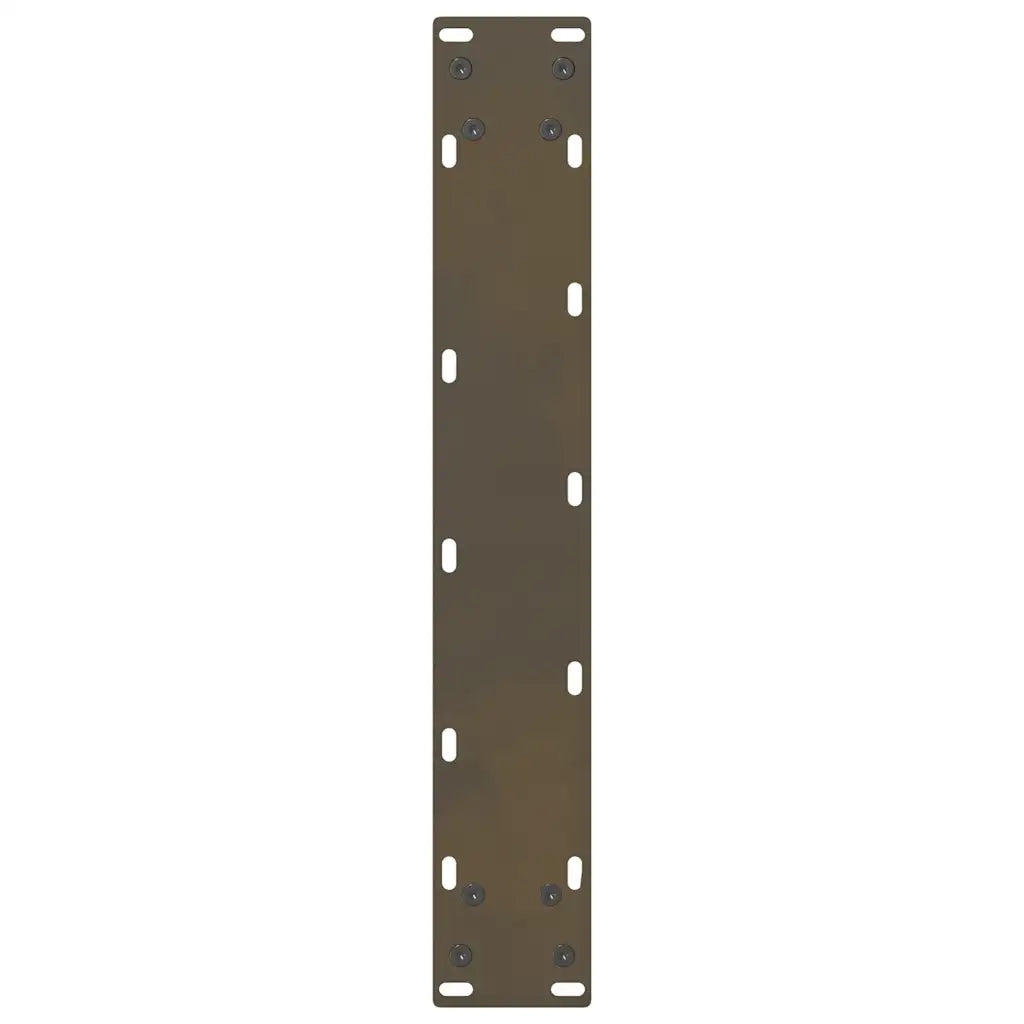 Gambe per tavolo da bar in acciaio naturale 2 pz 50x(100-101) cm in acciaio 4013343