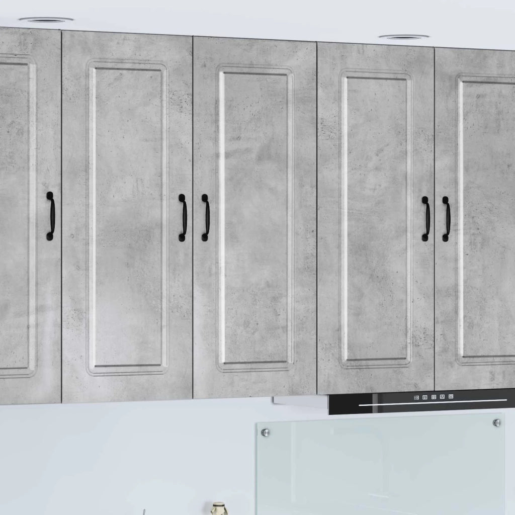 Pannello lavastoviglie Kalmar Grigio cemento 80 x 31 x 100 cm