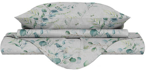 Copripiumino Singolo con Federe Stampato in Microfibra Ivy