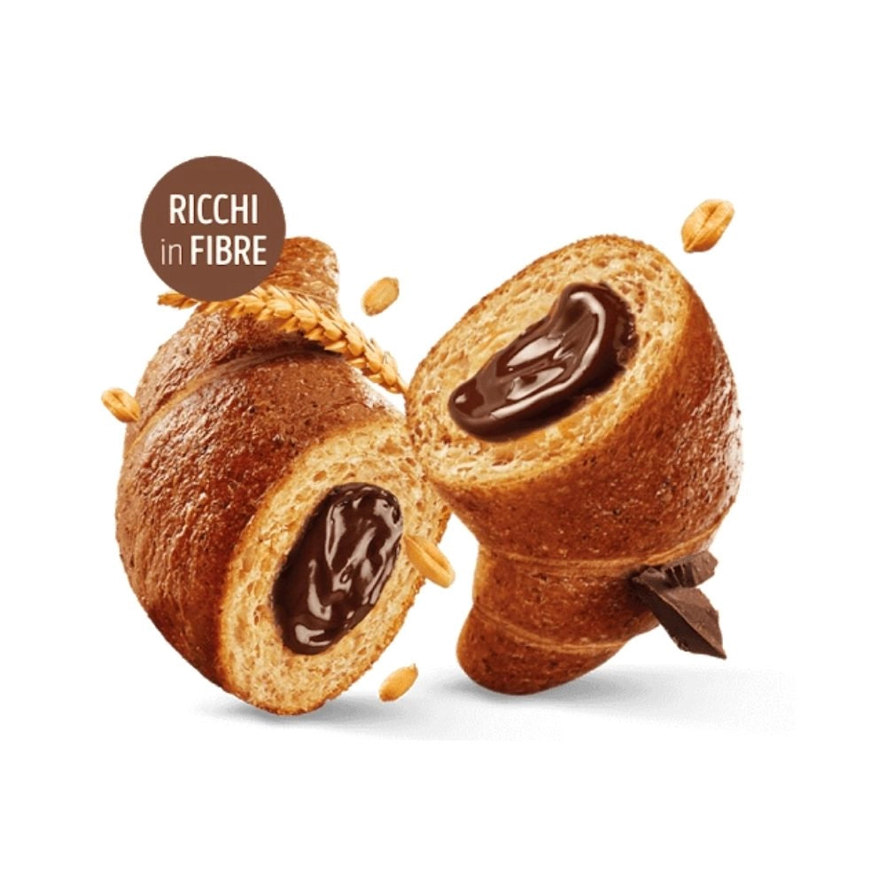 Misura fibrextra cornetti integrali al cioccolato in confezione da 6 cornetti