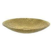 CIOTOLA TONDA ORO D.44,5CM H.6,5CM