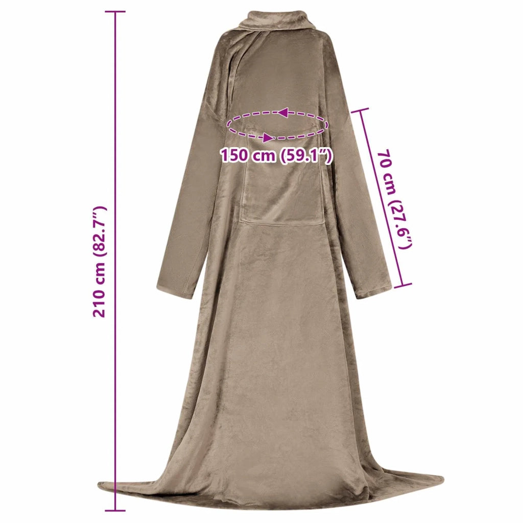 Felpa coperta Cammello F Flanella CFW6477939
