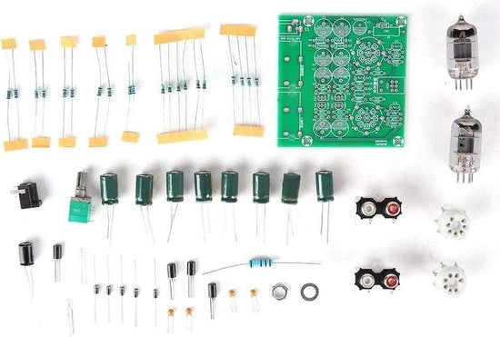 Kit di Amplificatore a Tubi Stereo Pre Amp Valve 6J I Amplificatore Pre Amp Tubi Stereo Gal Pre Amplificatore Board Buffer Effetto DIY Kit