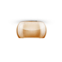 Plafoniera Modern in Metallo Solen Nero