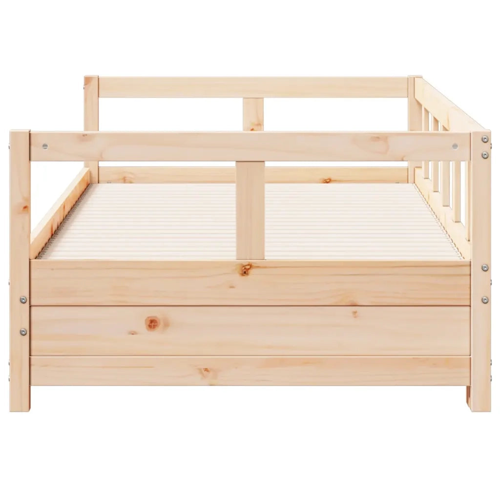 vidaXL Dormeuse senza Materasso 90x190 cm in Legno Massello di Pino
