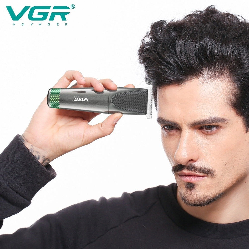 Trade Shop - Tagliacapelli Barba Elettrico Professionale Senza Fili Usb Ricaricabile V-925 Vgr -