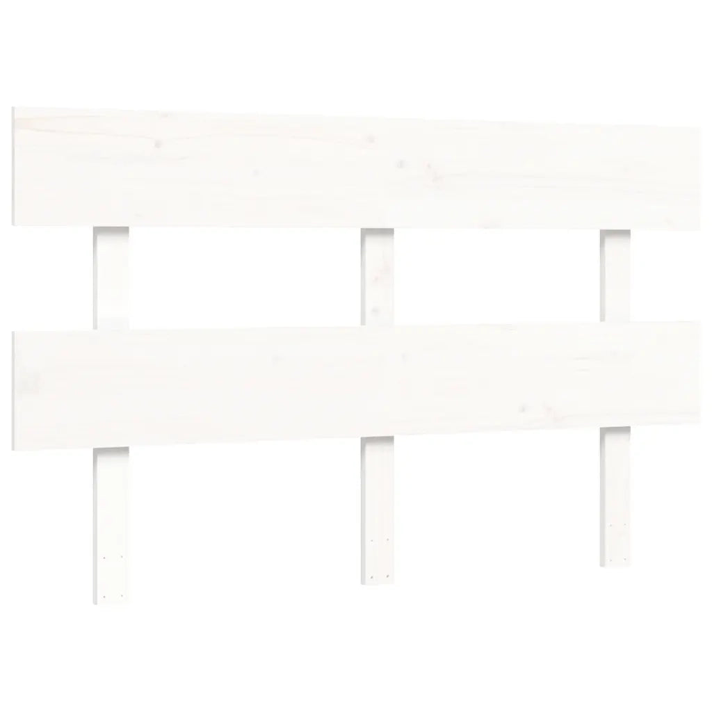 Giroletto senza Materasso Bianco 120x200 cm Legno Massello Pino 3193527