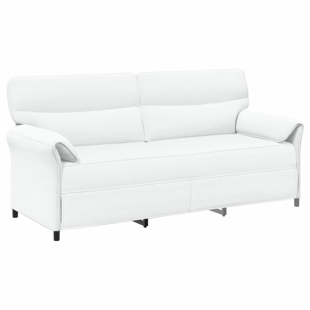 Set di divani 2 pz Bianco Tessuto 3424882