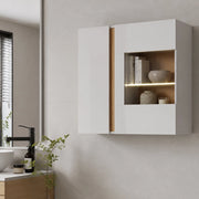 Kava, Mobile Pensile 2 Ripiani, 96x83h cm Bianco
