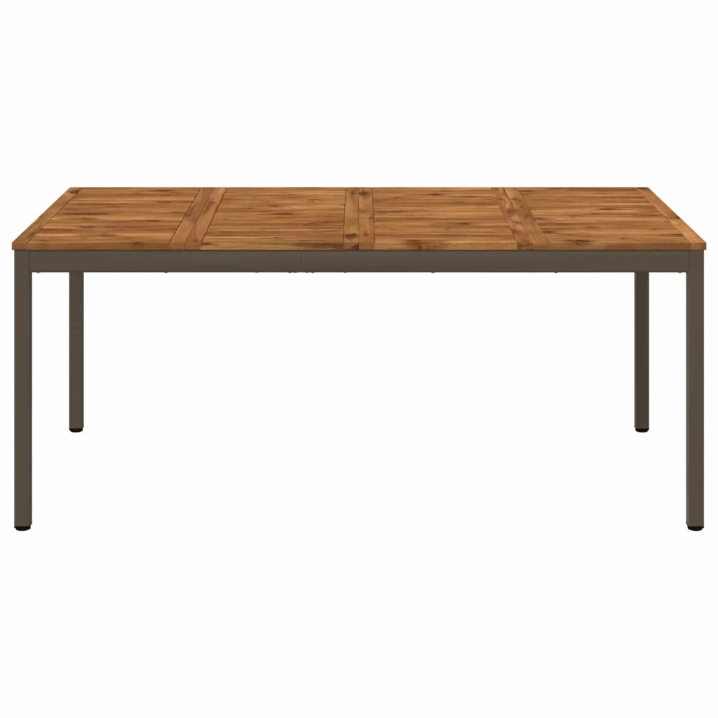 Tavolo da cena da giardino Naturale e Caffè 147 x 88,5 x 75 cm 901324