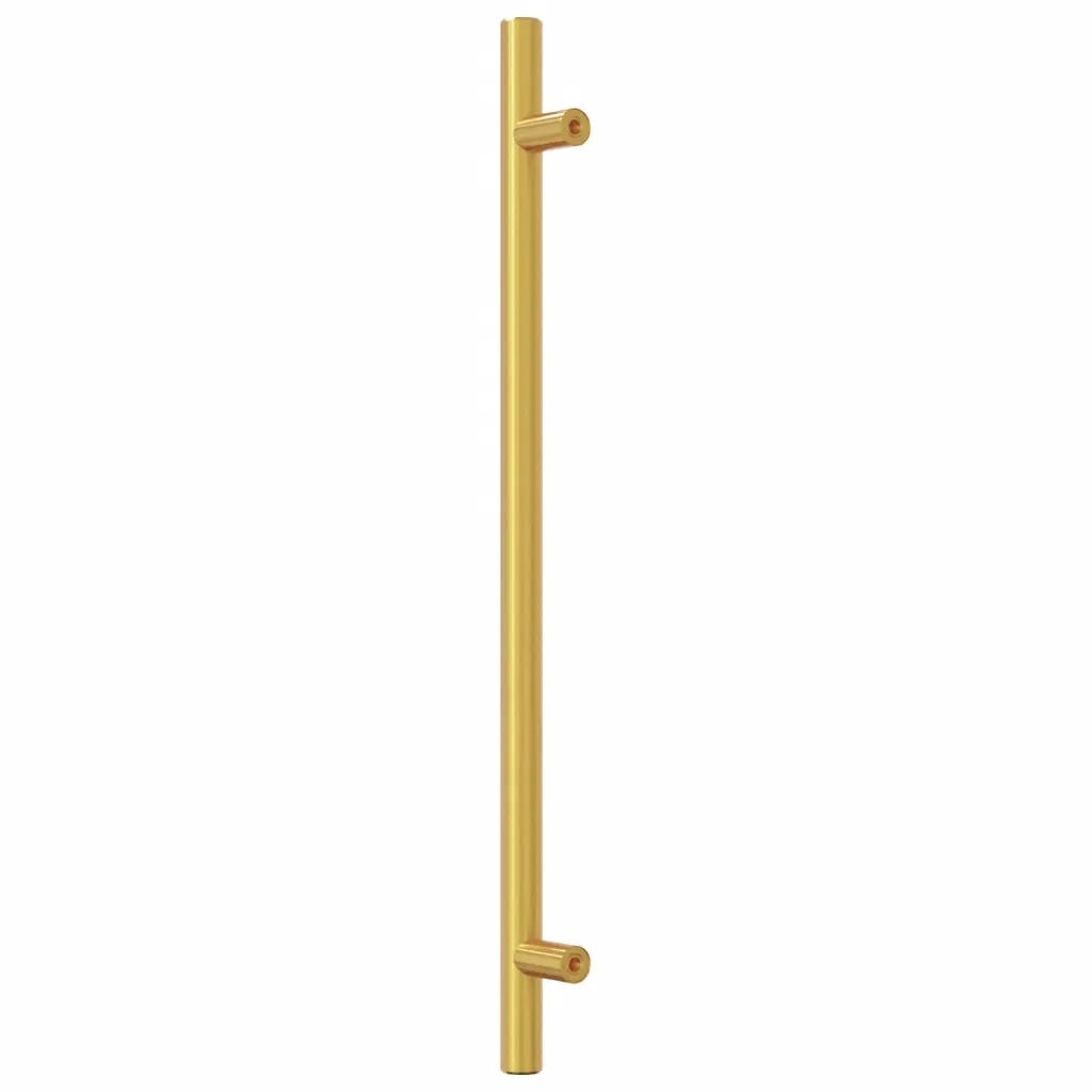 vidaXL Maniglie per Mobili 10 pz Oro 224 mm in Acciaio Inox
