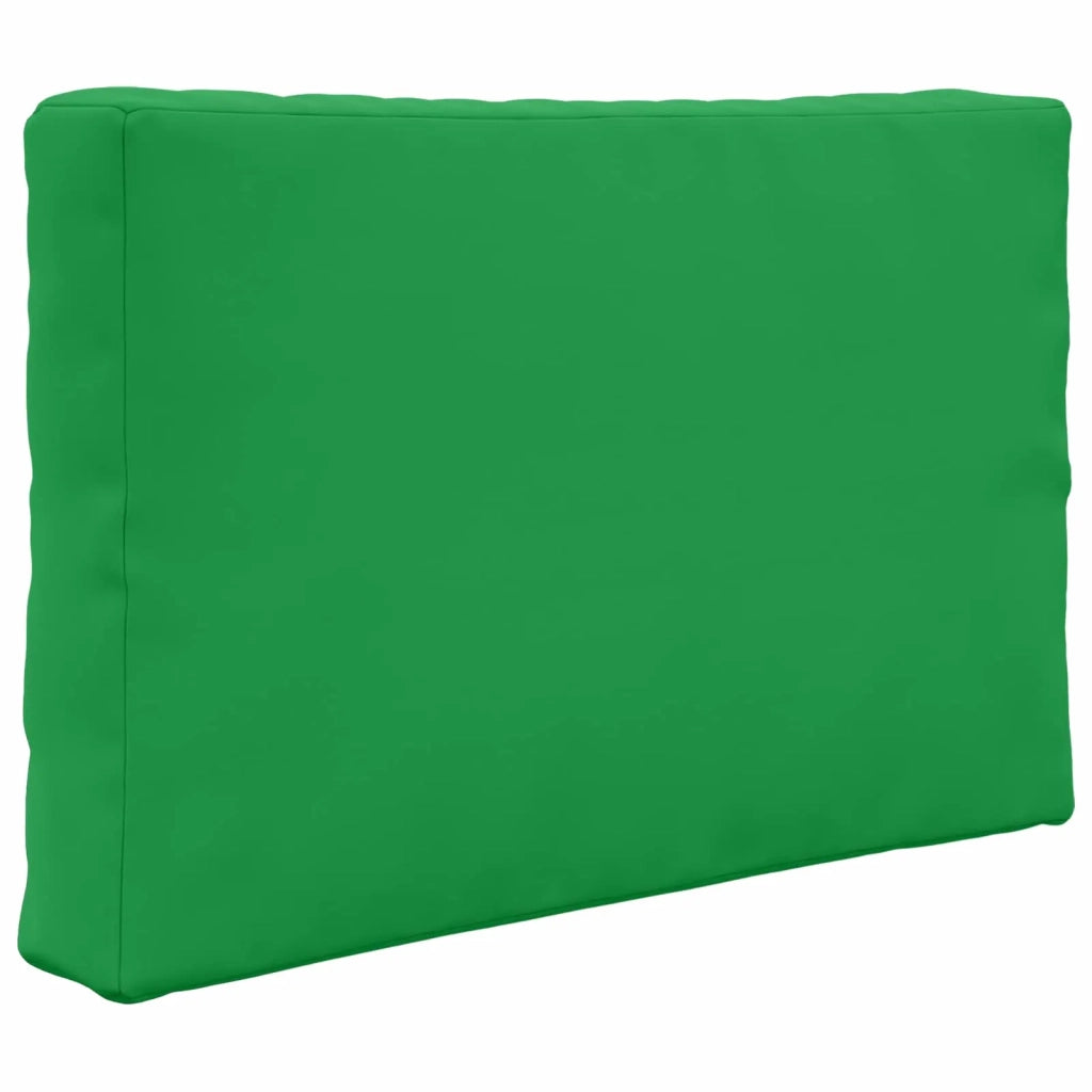 Cuscino per divano da esterno 3 pcs Verde Poliestere