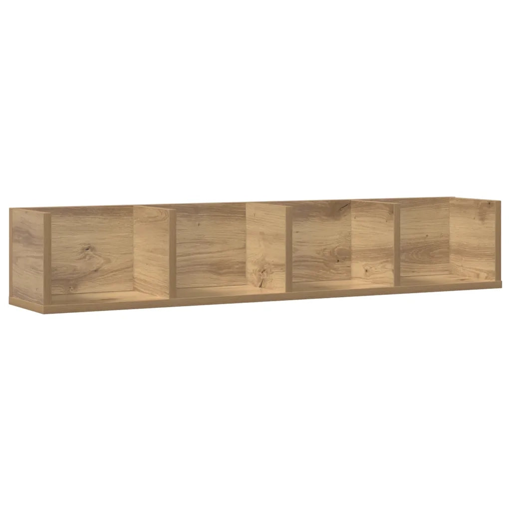 Mensola a Muro CD Artigianale 100x18x18 cm Legno Multistrato 855951