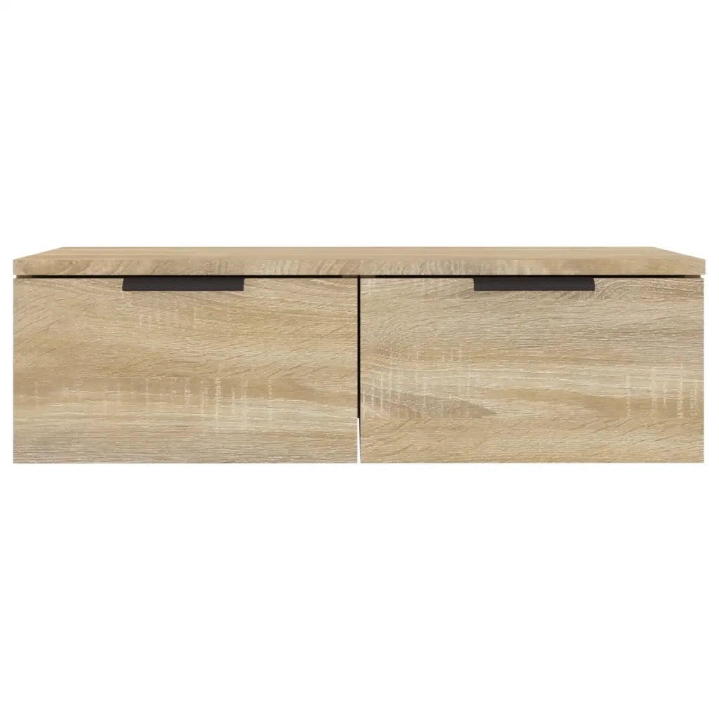 Mobili Pensili 2 pz Rovere Sonoma 68x30x20 cm Legno Multistrato 3115894