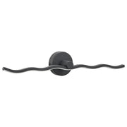 Lampada LED Immagine Lampada a specchio Metallo nero 55 cm Luce Camera da letto Soggiorno Bagno Lampada a specchio