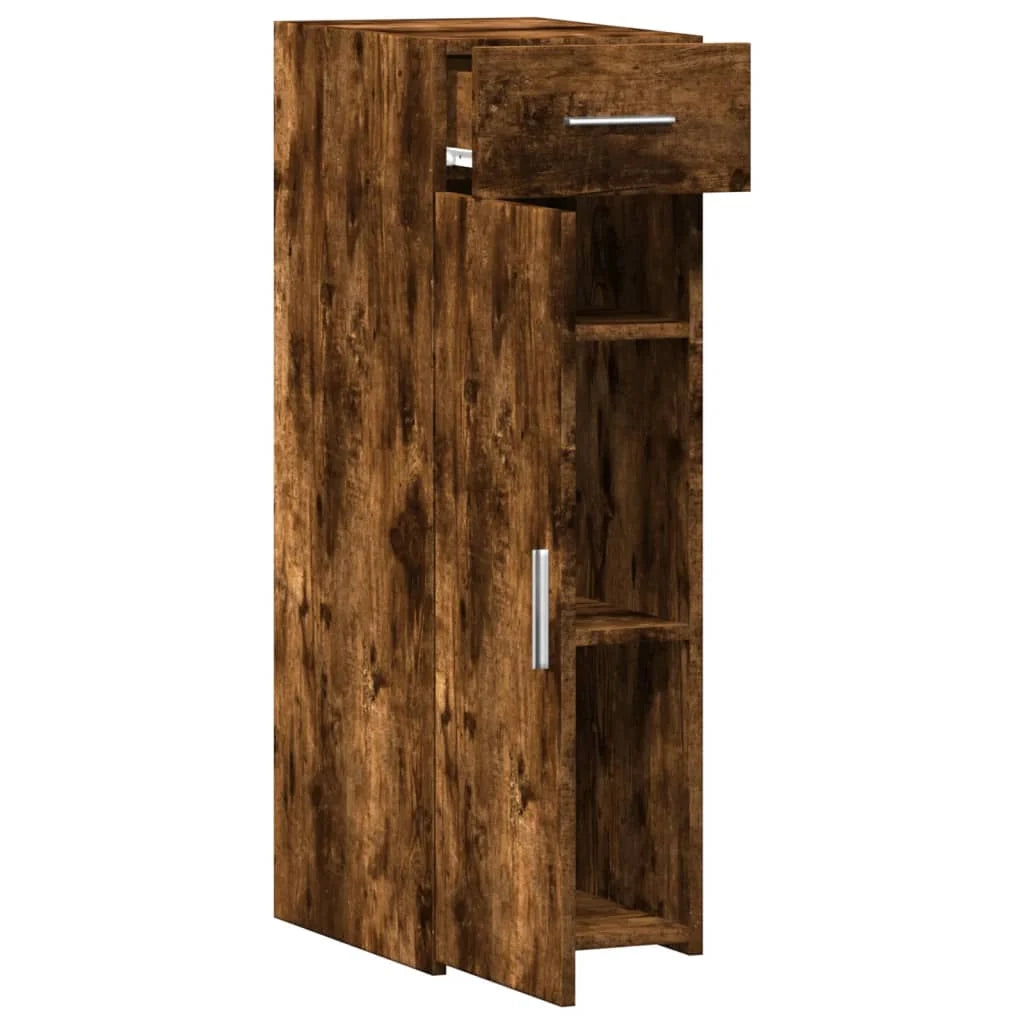 Buffet credenza cassettiera armadio mobile contenitore organizer cucina soggiorno salotto 30 x 42,5 x 93 cm legno ingegnerizzato marrone 02_0030872