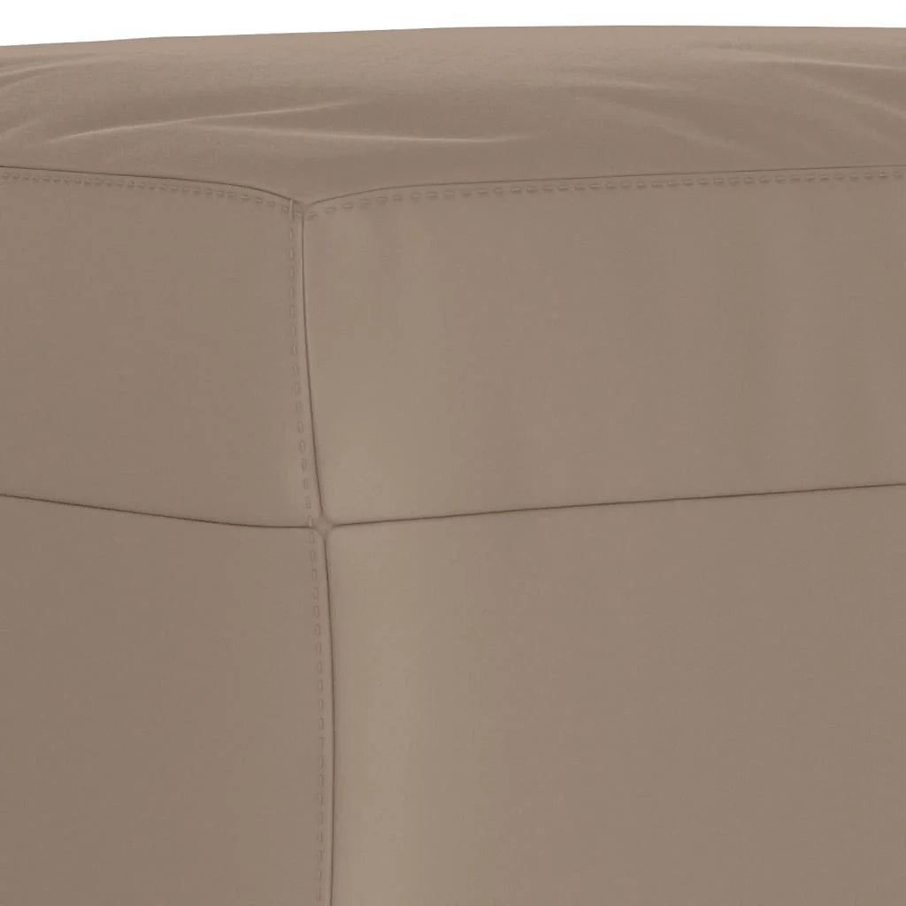 Panca/lounge 100 x 35 x 41 cm tessuto in microfibra color tortora 02_0010699