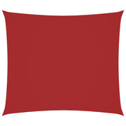 Parasole a vela | Telo Ombra | Vela da ombra Tessuto Oxford Rettangolare 2x2,5 m Rosso