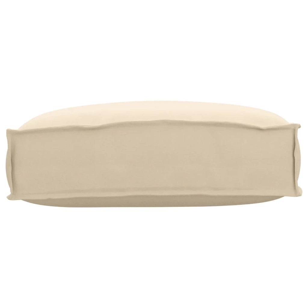 Cuscino Beige 50 x 40 x 12 cm Tessuto Oxford 42001461