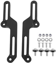 Kit di Raccoglitori per Parabrisse in Lega di Alluminio CNC - Regolatore per Parabrisse Anteriore - Adatto per CB500X 2017-2020 - Materiali di Alta Qualità - Installazione Facile
