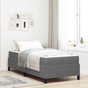 Struttura del letto-Giroletto Grigio chiaro 90 x 200 cm Tessuto 109840