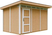 Casetta da Giardino di QUALIT? PREMIUM 8,7m?²-L412xW279cm - TIMBELA M904-HARVEST HONEY