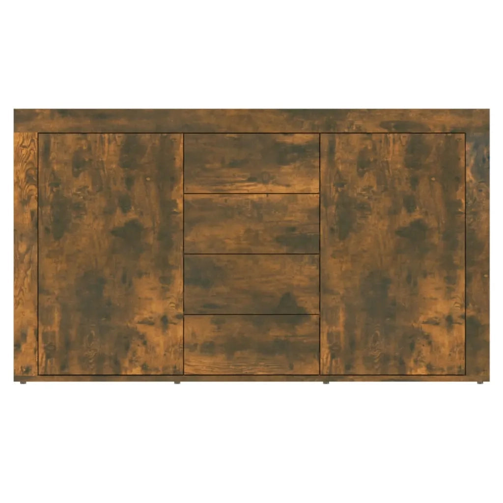 Credenza-Buffet-Armadio da cucina Rovere Fumo 120x36x69 cm in Legno Multistrato
