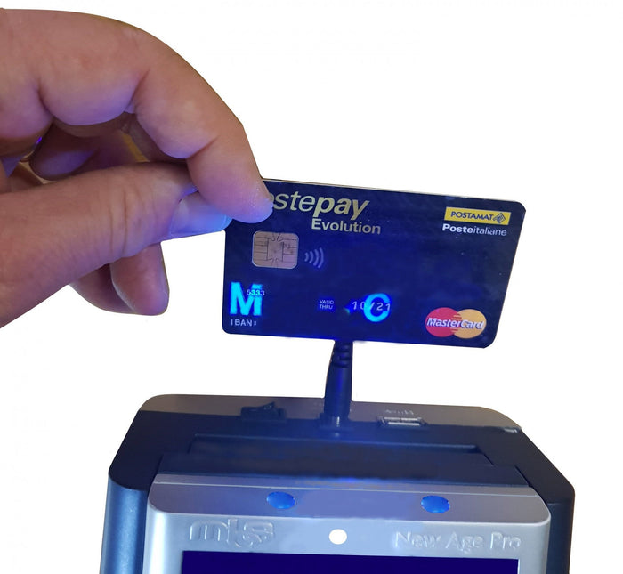 Rilevatore Banconote False con Batteria MBS New Age Pro Nero