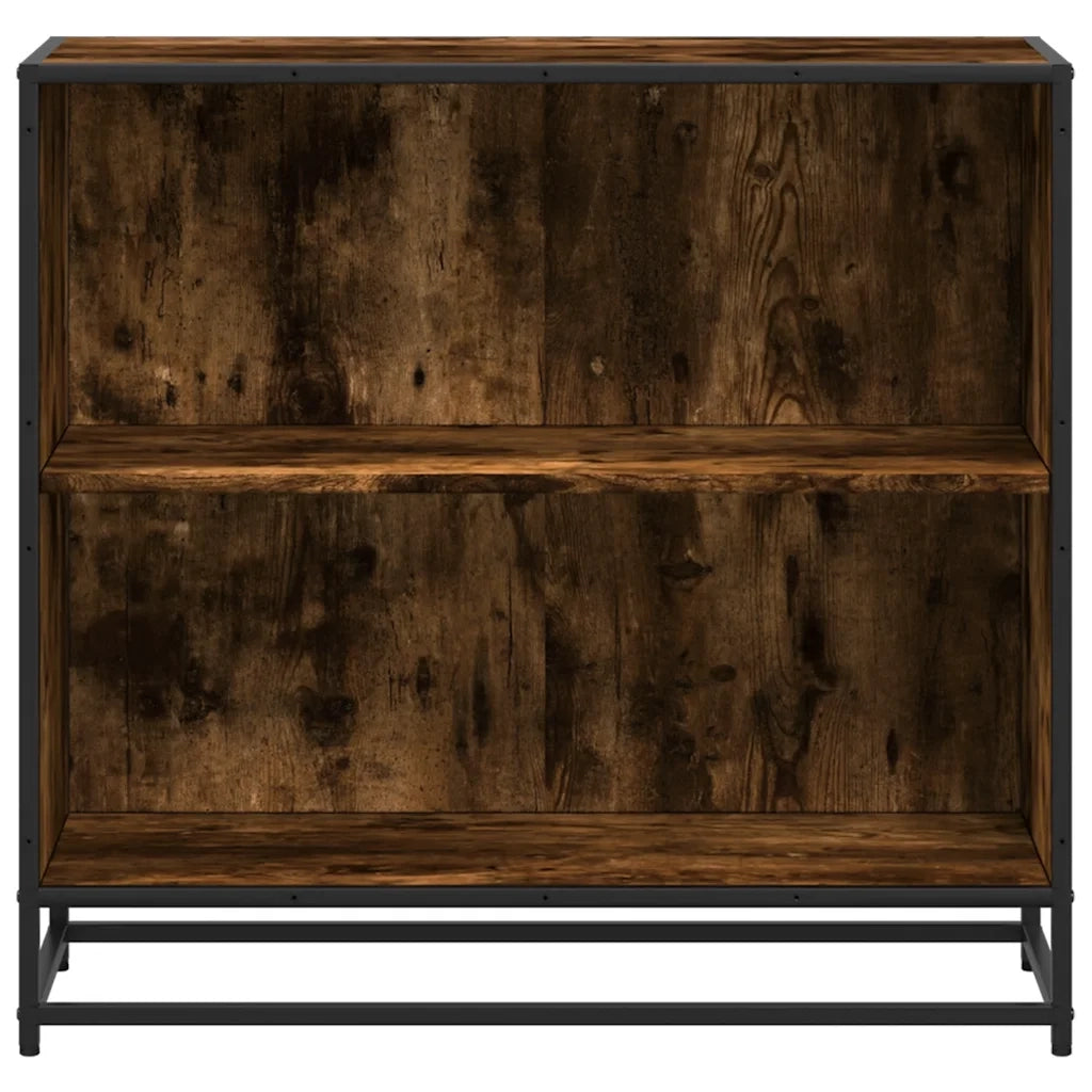 Libreria Rovere Fumo 80,5x35x76 cm in Legno Multistrato 849106