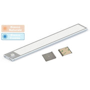 Trade Shop - Lampada Led Calamitata Parete Armadio Ricaricabile Sensore Movimento 3 W Sen-600 -