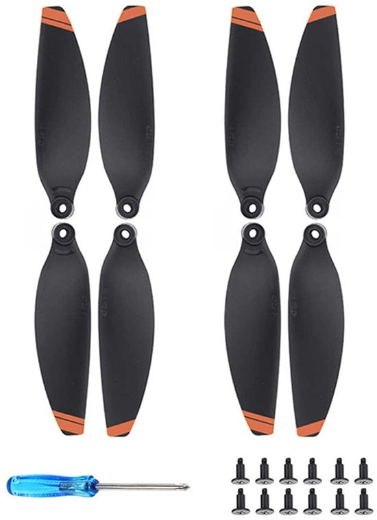 Propulsore a elica per drone, con bordo giallo, 2 pezzi, per modello 4726F, per accessori del DJI Royal Mini Mavic Mini paddle.