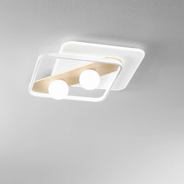 PLAFONIERA LED CRICKET 40W 50X8XH40CM BIANCA